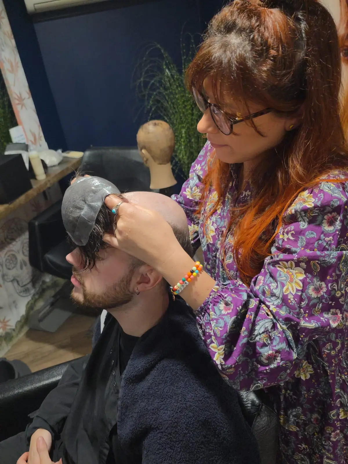 mens hair treatment harrogate process