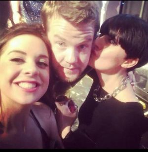 James Corden British Hairdressing Awards 2014