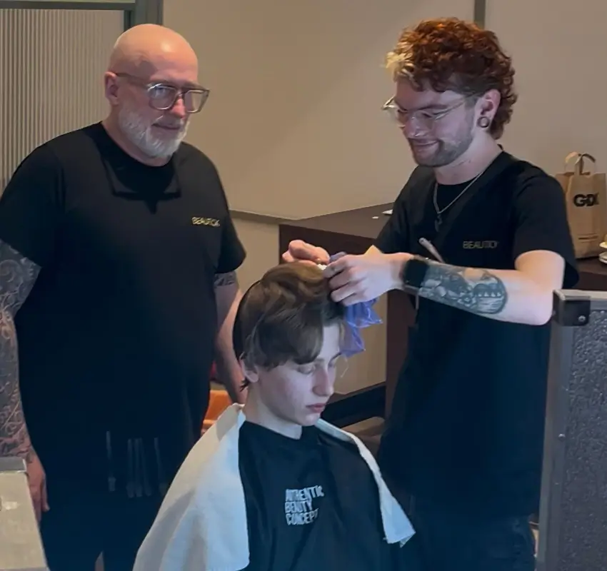 Dan Caines styling at London College of Fashion